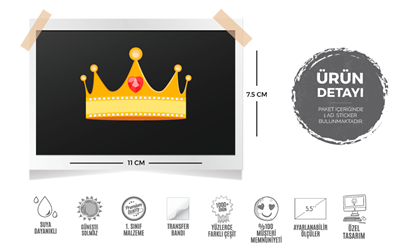 CRW3 Prenses Taci Etiketi