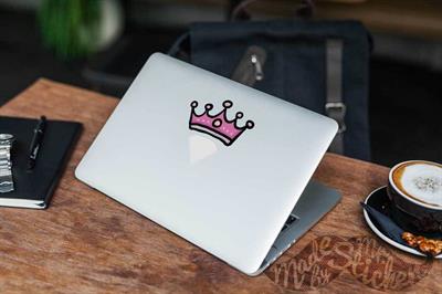 CRW4 Prenses Taci Etiketi Pastel Renk