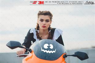 CW14 Reflektif Korkutucu Yuzler Serisi no3