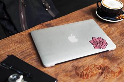 FLW9 Pembe Gul Etiketi