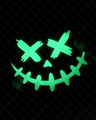 GID2 Karanlikta Parlayan Korkutucu Yuzler Serisi no2