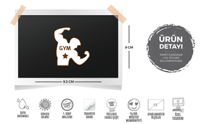 GYM11 GYM Etiket