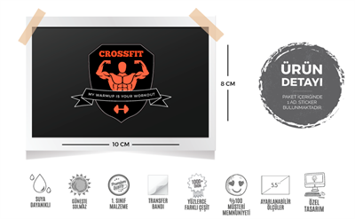 GYM3 Crossfit Etiketi