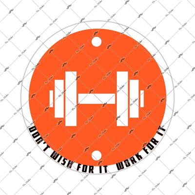 GYM6 Isteme Calış Olsun Sologanlı Etiketi