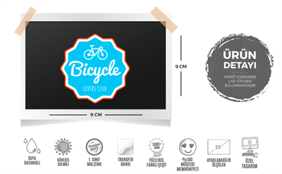 HBG1 Bisiklet Tutkunlari Etiketi