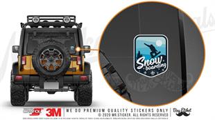 HBG104 Snowboarding Yazili Etiket
