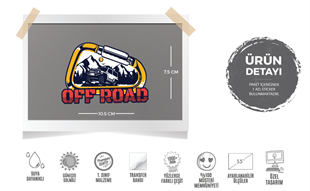 HBG111 Off Road Yazili Etiket