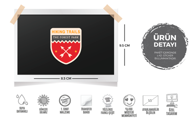 HBG12 Hiking Etiketi