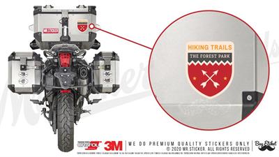 HBG12 Hiking Etiketi