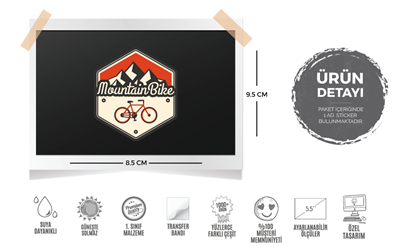 HBG14 Dag Bisikleti Etiketi