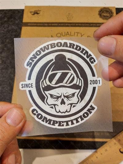 HBG25 Snowboard Etiketi