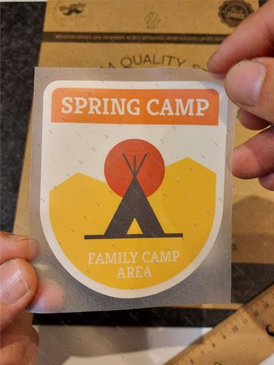 HBG28 Yaz Kampi Etiketi