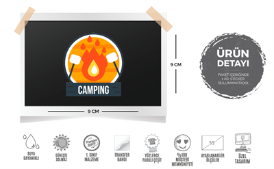 HBG3 Camp Atesi Etiketi