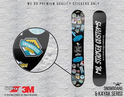 HBG37 Snowboard Etiketi