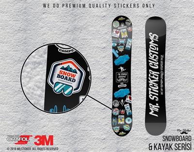HBG39 Snowboard Etiketi