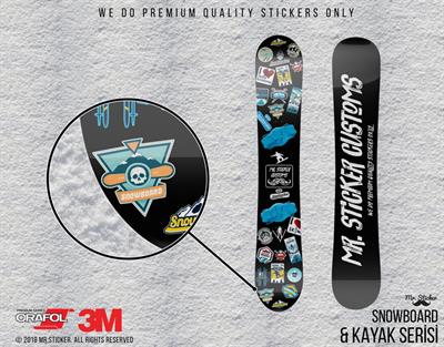 HBG40 Snowboard Etiketi