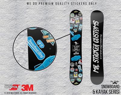 HBG44 Snowboard Etiketi