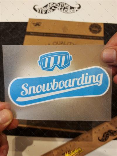 HBG44 Snowboard Etiketi