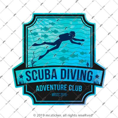 HBG62 Scuba Dalis Klubu Etiketi