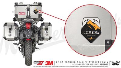 HBG65 Tirmanis Ruhunu Ozgur Birak Yazili Etiket