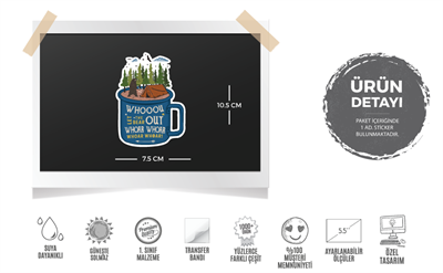 HBG72 Ayiyi Kim Saldi Yazili Etiket