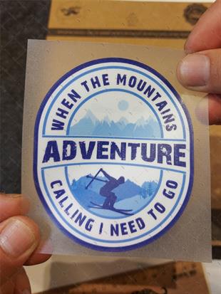 HBG98 Macera Yazili Etiket