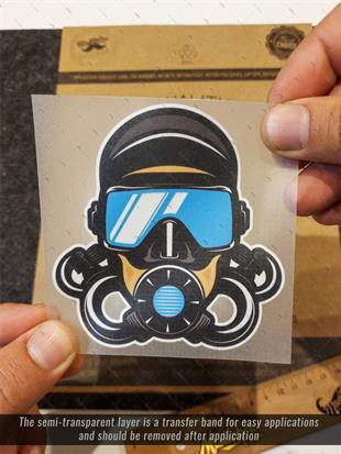 HBGBDL10 Dalgic Sticker Seti 5 Parca