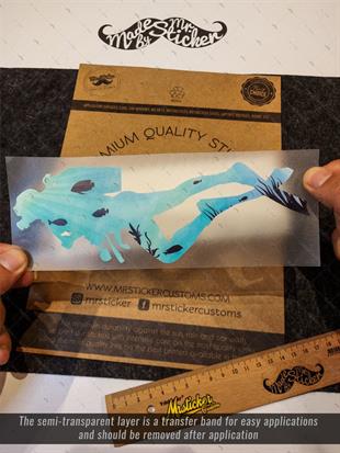 HBGBDL11 Dalgic Sticker Seti 4 Parca