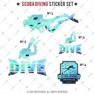 HBGBDL11 Dalgic Sticker Seti 4 Parca