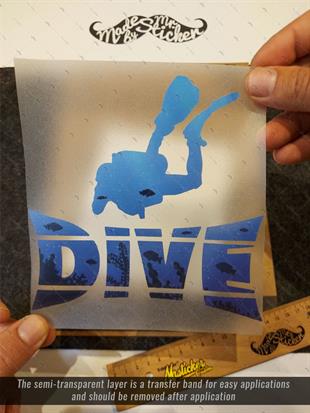 HBGBDL12 Dalgic Sticker Seti 4 Parca