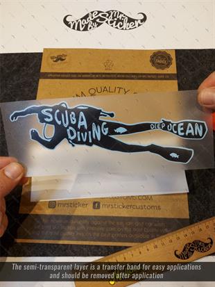 HBGBDL12 Dalgic Sticker Seti 4 Parca