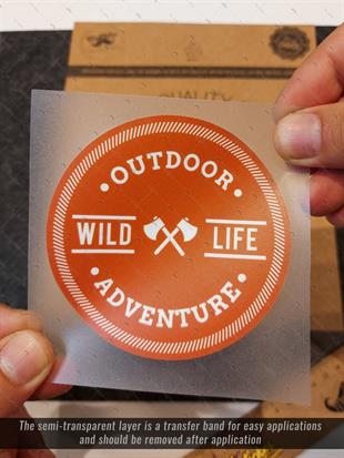 HBGBDL16 Kamp Sticker Seti 5 Parca