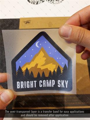 HBGBDL17 Kamp Sticker Seti 5 Parca