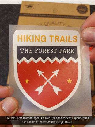 HBGBDL21 Kamp Sticker Seti 5 Parca