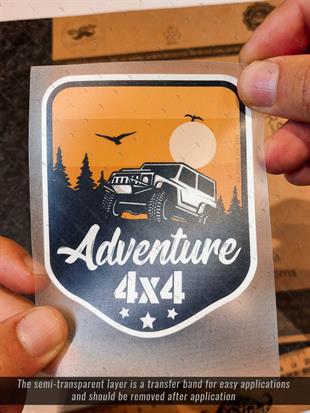 HBGBDL23 Off Road Sticker Seti 5 Parca