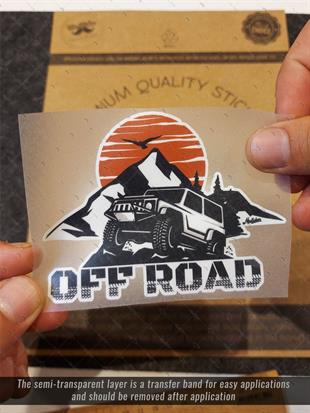 HBGBDL23 Off Road Sticker Seti 5 Parca