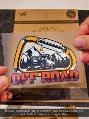HBGBDL23 Off Road Sticker Seti 5 Parca
