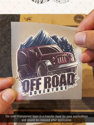 HBGBDL24 Off Road Sticker Seti 5 Parca