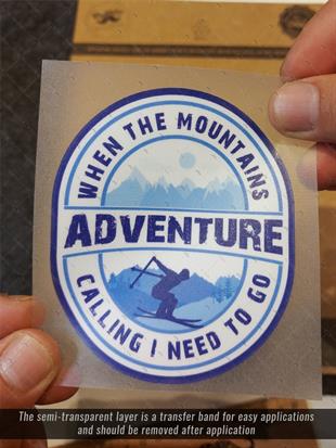 HBGBDL7 Kayak Sticker Seti 6 Parca