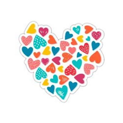 HRT1 Kucuk Kalplerden Olusan Kalp Etiketi