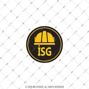 ISG22 Reflektif ISG Yazili Etiket V1