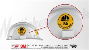 ISG24 Reflektif ISG Yazili Etiket V3