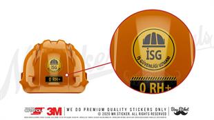 ISG24 Reflektif ISG Yazili Etiket V3