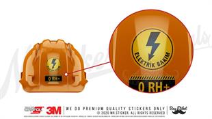 ISG26 Reflektif Elektrik Bakimi Yazili Etiket