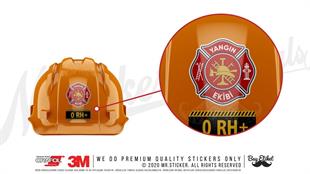 ISG29 Reflektif Yangin Ekibi Yazili Etiket V1