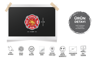 ISG29 Reflektif Yangin Ekibi Yazili Etiket V1