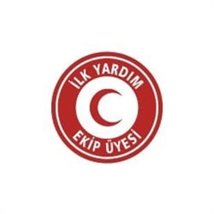 ISG31 Reflektif Ilk Yardim Ekip Uyesi Yazili Etiket