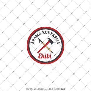 ISG32 Reflektif Arama Kurtarma Ekibi Yazili Etiket