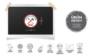 ISG32 Reflektif Arama Kurtarma Ekibi Yazili Etiket