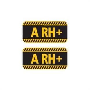 ISG7 Reflektif A Rh Pozitif (+) Kan Grubu Etiket Seti V1